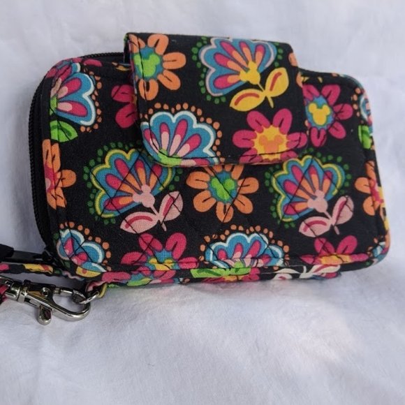 Vera Bradley Disney Midnight with Mickey Wristlet - Picture 1 of 4